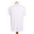 Men's cotton founder's t-shirt, 'White Kuta Breeze' - White All Cotton Jersey Founder's T-shirt for Men