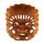 Wood mask, 'Balinese Protector' - Hand Carved Bhoma Wall Mask thumbail