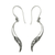 Sterling silver dangle earrings, 'Balinese Chili Pepper' - Hand Made Sterling Silver Dangle Earrings (image 2a) thumbail