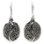 Sterling silver dangle earrings, 'Seeds of Beauty' - Handcrafted Silver Granule Earrings from Bali thumbail