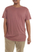 Men's cotton founder's t-shirt, 'Brown Kuta Breeze' - Men's Brown Cotton Founder's Jersey Tee (image 2a) thumbail