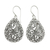 Sterling silver dangle earrings, 'Divine Femininity' - Fair Trade Sterling Silver Earrings (image 2a) thumbail