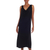 Maxi dress, 'Kuta Ebony' - Balinese Black Maxi Dress (image 2a) thumbail