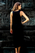 Maxi dress, 'Kuta Ebony' - Balinese Black Maxi Dress (image 2b) thumbail