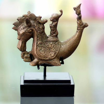 Bronze sculpture, Mythical Sumatran Creature