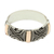 Gold accent band ring, 'Sands of Time' - Gold Accent Silver Band Ring (image 2a) thumbail