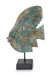 Wood sculpture, 'Mythical Fish' - Balinese Fish Sculpture