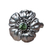 anillo flor peridoto - Anillo de flor de peridoto balinés hecho a mano