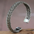 Sterling silver cuff bracelet, 'In Braids' - Balinese Braided Sterling Silver Cuff Bracelet (image 2b) thumbail