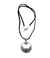 Blue topaz and amethyst pendant necklace, 'Floral Moon' - Floral Amethyst and Blue Topaz Necklace thumbail