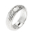 Sterling silver band ring, 'Moon Walker' - Bali Hammered Silver Band Ring (image 2b) thumbail