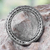 Sterling silver band ring, 'Dragon Lady' - Braided Silver Band Ring thumbail
