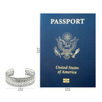 Sterling silver cuff bracelet, 'Pandan Weaving' - Hand Woven Sterling Silver Cuff Bracelet