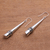 Sterling silver dangle earrings, 'Modern Paths' - Fair Trade Silver Dangle Earrings (image 2c) thumbail