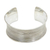 Sterling silver cuff bracelet, 'Modern Classic' - Modern Handcrafted Sterling Cuff (image 2a) thumbail