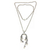 Collar colgante de plata esterlina - Collar artesanal de plata balinesa