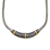 Gold accent pendant necklace, 'Temple Treasure' - Sterling Silver Necklace with Gold Plated Accents (image 2b) thumbail