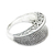 Sterling silver dome ring, 'Incipient Life' - Artisan Crafted Silver Dome Ring (image 2c) thumbail