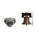 Prasiolite cocktail ring, 'Sealife' - Balinese Sterling Silver and Prasiolite Cocktail Ring