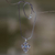 Blautopas-Kreuz-Halskette - Handgefertigte balinesische Blautopas-Kreuz-Halskette