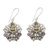 Amethyst and citrine earrings, 'Butterfly Queen' - Amethyst and Citrine Butterfly Earrings (image 2a) thumbail