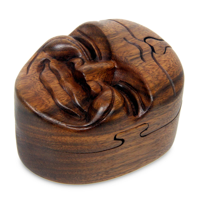 Hand Carved Balinese Puzzle Box