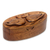 Wood puzzle box, 'Duckling Romance' - Duck Theme Wood Puzzle Box (image 2a) thumbail