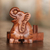 Wood puzzle box, 'Elephant Secret' - Elephant Theme Wood Puzzle Box (image 2b) thumbail