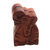 Wood puzzle box, 'Elephant Secret' - Elephant Theme Wood Puzzle Box (image 2c) thumbail