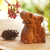 Wood puzzle box, 'Elephant Secret' - Elephant Theme Wood Puzzle Box (image 2j) thumbail
