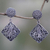 Sterling silver dangle earrings, 'Island Rain' - Silver Granule Earrings thumbail