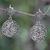 Sterling silver dangle earrings, 'Tropical Rain' - Sterling Granule Earrings (image 2) thumbail