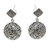 Sterling silver dangle earrings, 'Tropical Rain' - Sterling Granule Earrings thumbail