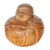 Wood sculpture, 'Laughing Buddha' - Laughing Buddha Sculpture (image 2a) thumbail