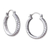 Sterling silver hoop earrings, 'Moon Orbits' - Balinese Handcrafted Silver Hoop Earrings (image 2b) thumbail