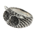Sterling silver cocktail ring, 'Watchful Owl' - Silver Owl Ring (image 2a) thumbail