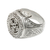 Silver signet ring, 'Lost Temple' - Sterling Silver Signet Ring for Women (image 2a) thumbail