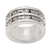 Men's sterling silver band ring, 'Excellence' - Men's Sterling Silver  Band Ring