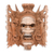 Wood mask, 'Suratma the Gatekeeper' - Balinese Cultural Mask (image 2a) thumbail