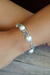 Cultured mabe pearl link bracelet, 'Moonlit Poem' - Cultured Mabe Pearl Link Bracelet