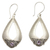 Amethyst dangle earrings, 'Purple Sukawati Glamour' - Sterling Silver and Amethyst Dangle Earrings from Bali (image 2a) thumbail