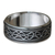 Men's sterling silver meditation spinner ring, 'Rolling Waves' - Sterling Silver Spinner Ring for Men (image 2b) thumbail