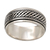 Sterling silver meditation spinner ring, 'Speed' - Handcrafted Sterling Silver Meditation Spinner Ring (image 2e) thumbail