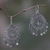 Sterling silver chandelier earrings, 'Tamiang' - Thai Artisan Crafted Sterling Silver Chandelier Earrings thumbail