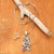 Men's amethyst necklace, 'Dragon's Ball' - Men's Fair Trade Sterling Silver and Amethyst Necklace