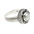 Gold accent cultured pearl ring, 'Kuta Moon' - Handcrafted Cocktail Ring with Cultured Pearl and 18k Gold (image 2b) thumbail