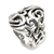 Men's sterling silver ring, 'Garden Labyrinth' - Sterling Silver Men's Ring Handmade in Bali (image 2a) thumbail