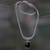 Onyx pendant necklace, 'Altar' - Fair Trade Pendant Necklace with Onyx and 925 Silver (image 2) thumbail