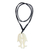 Bone pendant necklace, 'Twin Dolphins' - Carved Cow Bone Dolphin Themed Pendant Necklace (image 2a) thumbail