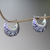Sterling silver hoop earrings, 'Denpasar Crescent' - Artisan Crafted Sterling Silver Crescent Hoop Earrings (image 2) thumbail